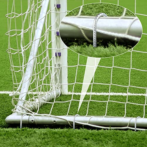 24 Pack 12 Inch Rebar Stakes Heavy Duty J Hook Metal Garden Stakes Galvanized Steel Ground Anchors Chain Link Fence Stakes Anti Rust Rebar Spikes for Tent Landscape Yard Lawn Outdoor Decorations - Thumbnail 4