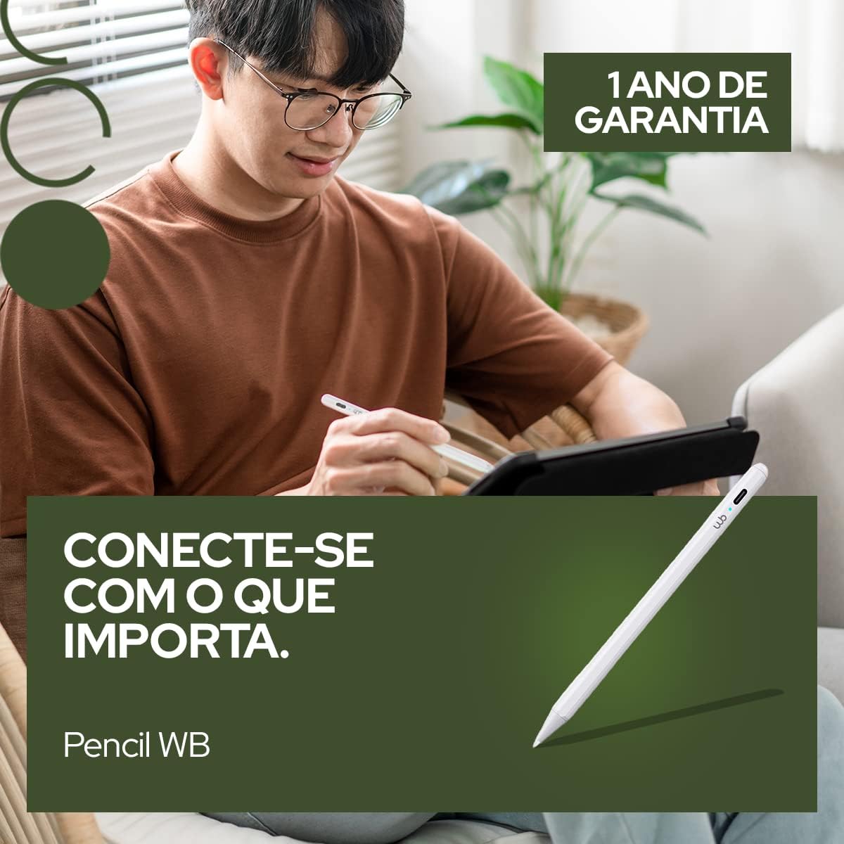 Caneta Pencil WB para iPad: Review Testado por 7 dias com Palm Rejection