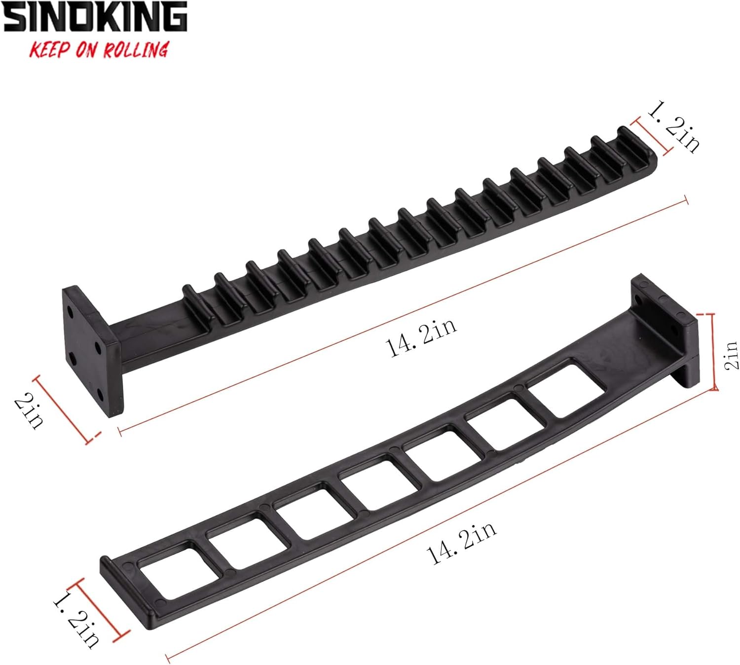 Sinoking Rubber Clamp hold round objects up to 15” in diameter Mount Kit Car Accessories for Offroad 4X4 parts