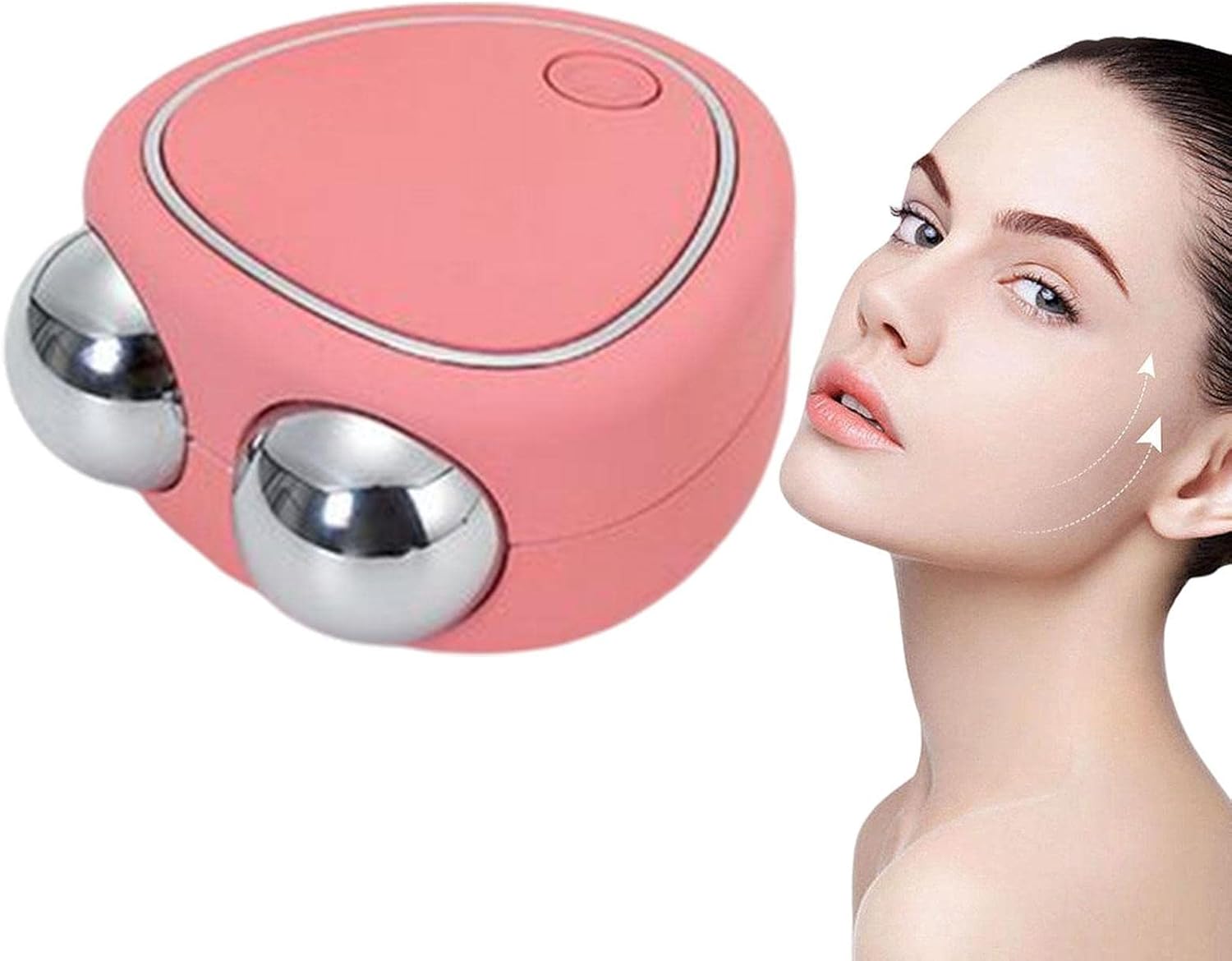 Massageador Facial Microcorrente - Elevador facial microcorrente USB | lifting facial para endurecimento, rejuvenescimento, removedor rugas faciais, spa, massageador Tayste