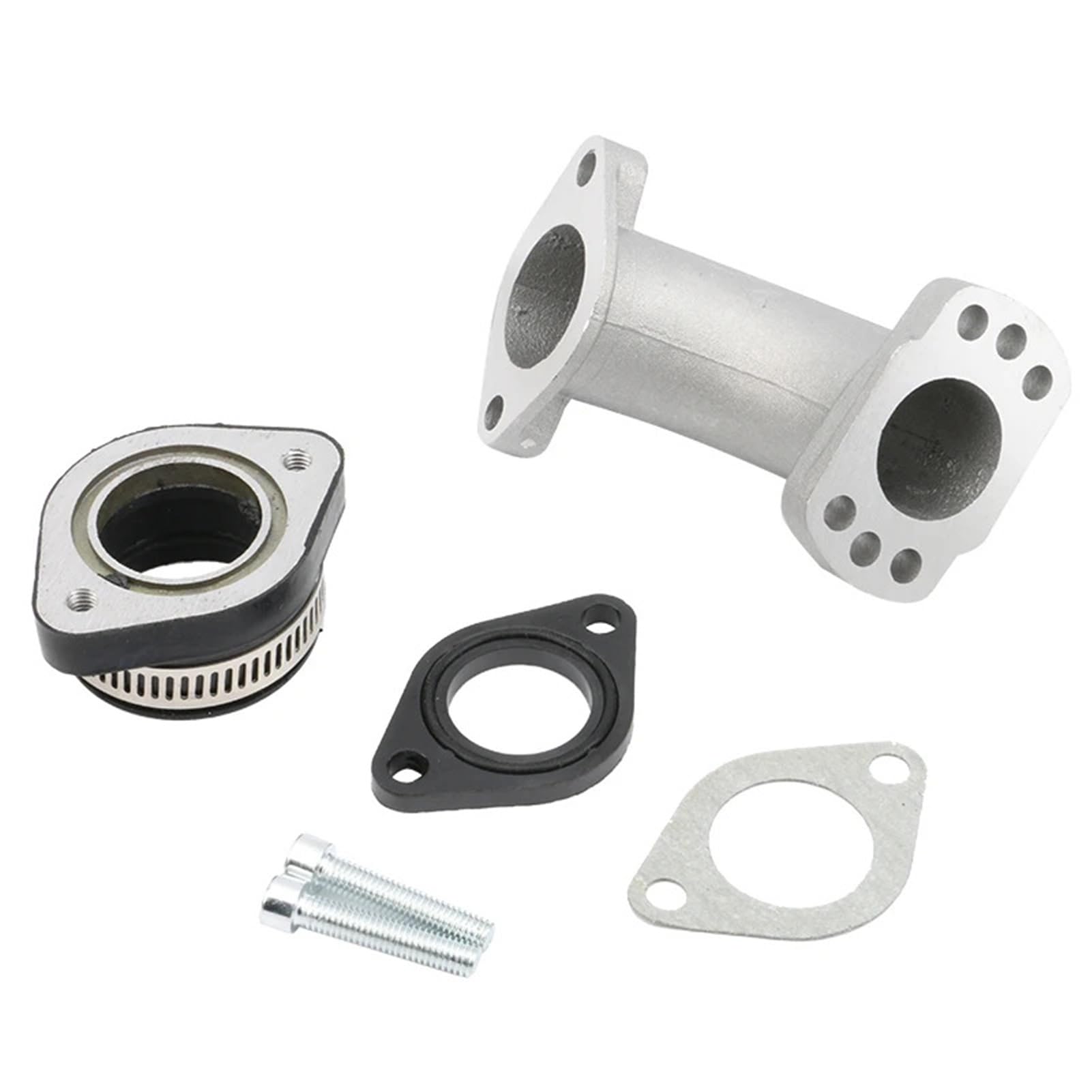Ncrxq A Motorcycle Intake Manifold Carburetor Rubber Mainfold Dapter Inlet Intake Pipe Kits For Vm22 Pe19 Pe26 Lifan Yx Pit Dirt