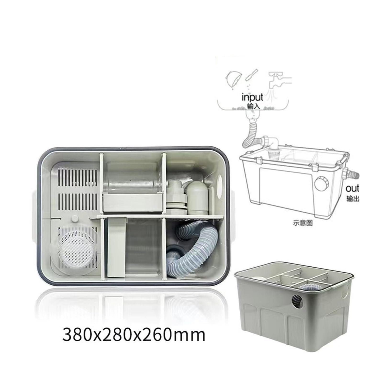 Dental Labor Gips Filter Stein Gips Pulver Falle Filter Gips Sedimentat Tank Für Heimwerker