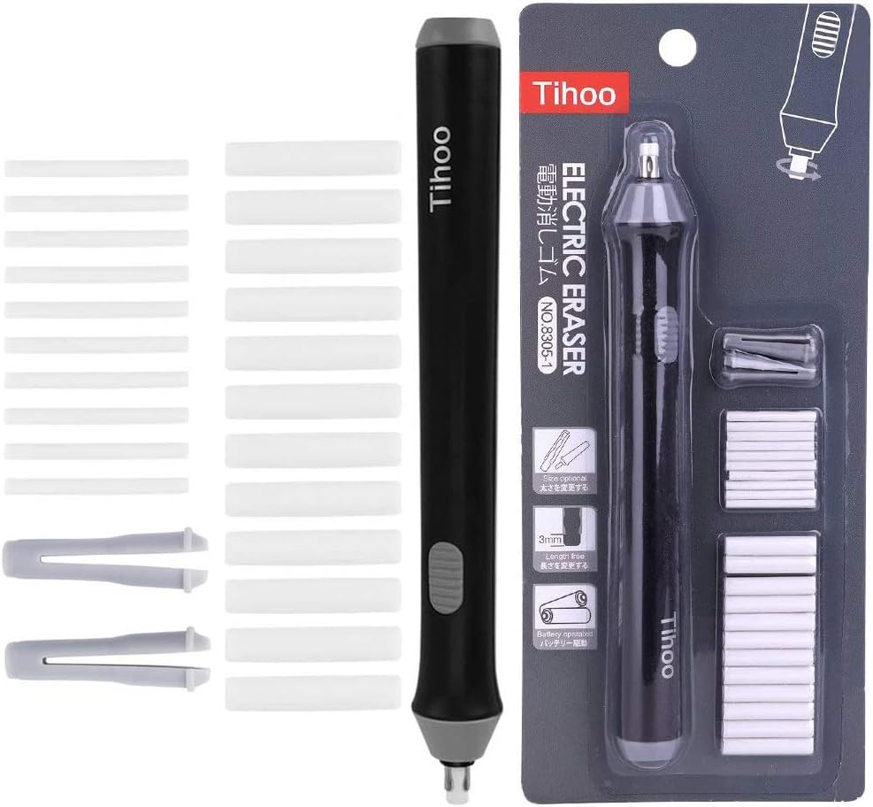 Elektrischer Radiergummi Set - Automatischer Radierer Mit 22 Ersatzminen