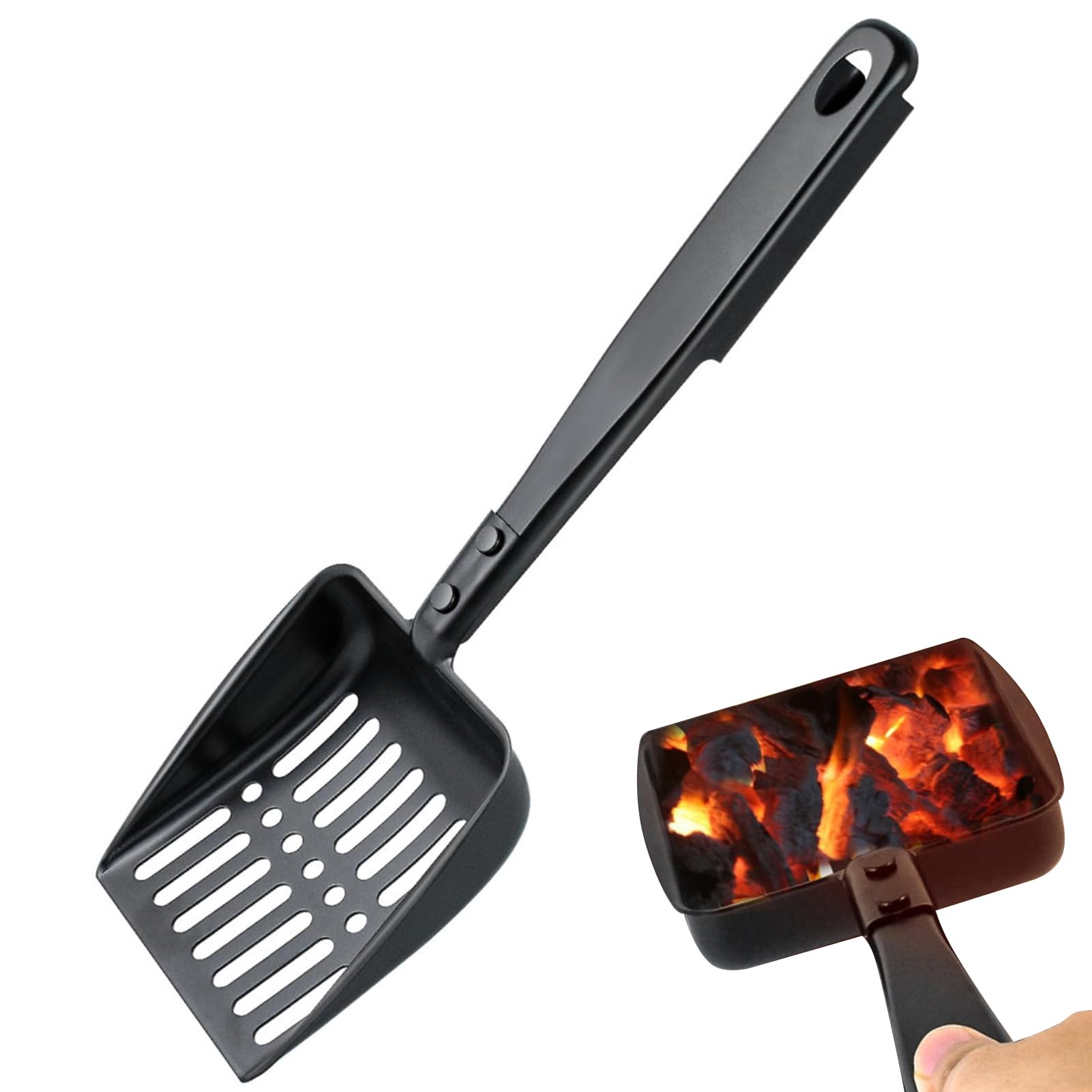 Ash Sifter 12.87in Metal Hollow Out Universal Heat Resistant