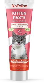 Biofeline Kitten Paste 100g and Immune System Supporting Paste for Kittens and Mother Cats