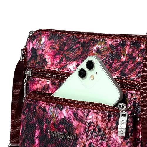 Image of Baggallini Pocket Crossbody Bags for Women 8x8 Small Lightweight Durable Water-resistant Travel Purse W /Rfid