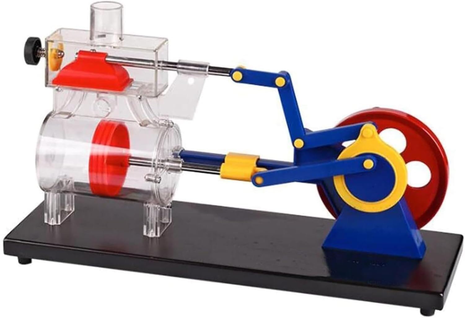 Steam Engine Model Kit - Mini Retro Design with Realistic Working Mechanism, Ideal for Mechanical Enthusiasts and DIY Projects, Excellent Educational Tool