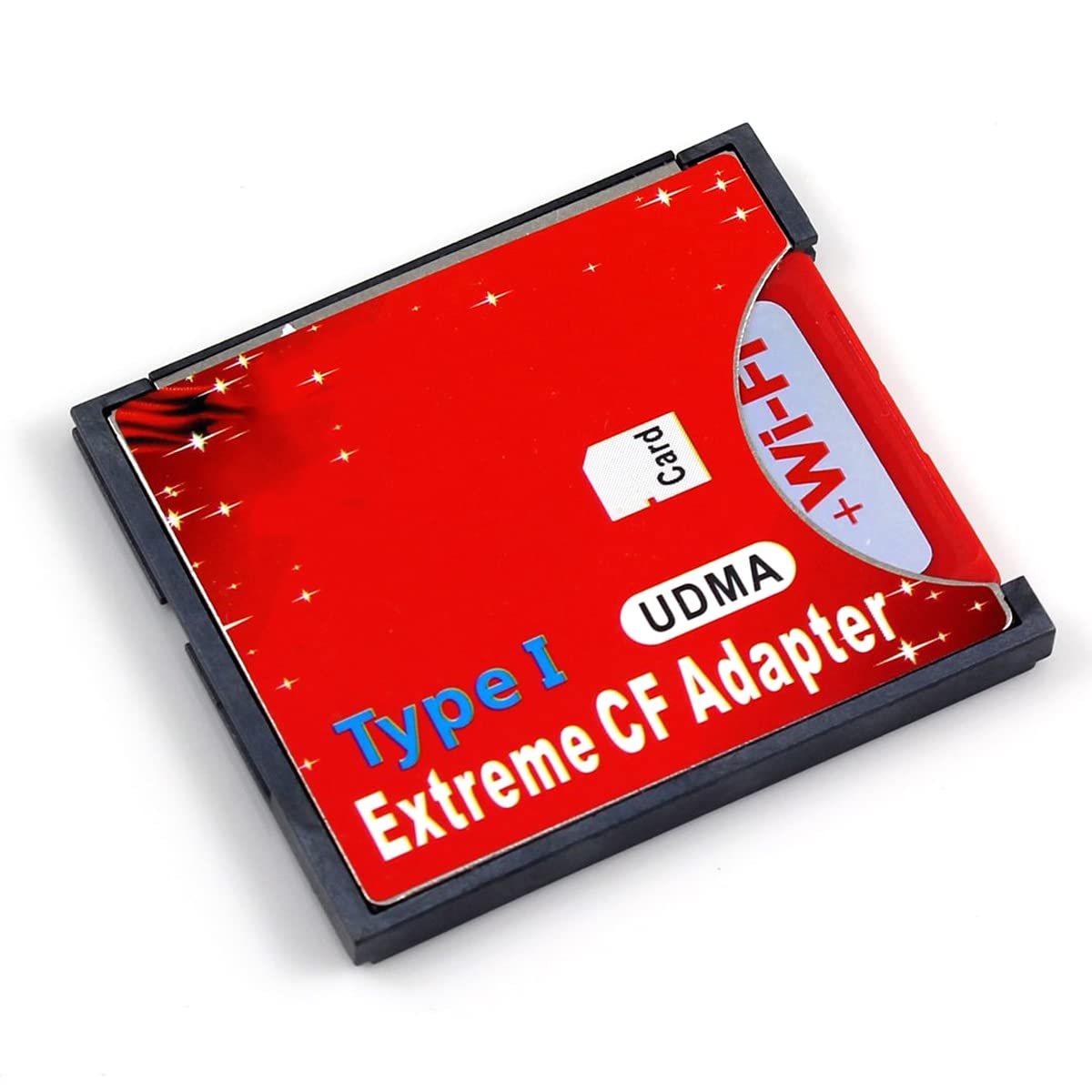 CY Adattatore per lettore CF con scheda Compact Flash Compact Flash di Tipo I da Micro SD a Micro Slot TF o MicroSD per fotocamera Nikon Cannon