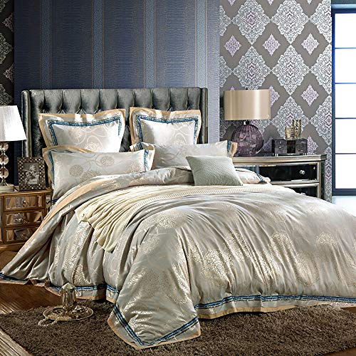 Housse de couette double en coton et soie pour savourer la tendresse de vos nuits