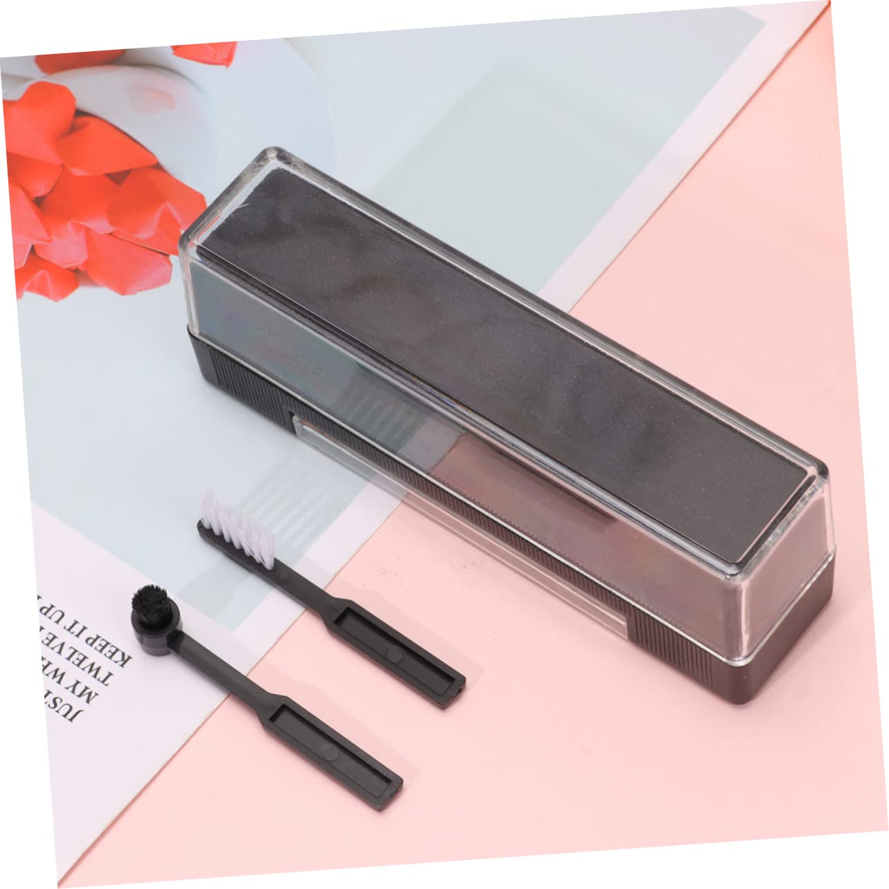 Uonlytech 3sets Spazzole Per Pulizia Di Dischi Vinile Pennello Professionale Per Rimuovere Polvere Macchie e Impronte Design Ergonomico e Materiali Resistenti Per Collezionisti Di Dischi e