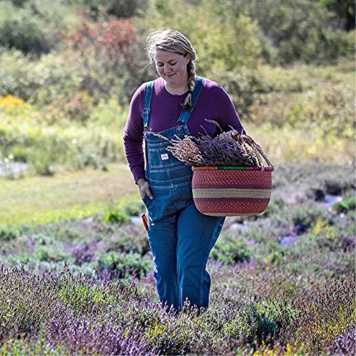 Key Apparel Enzyme Washed Denim Bib Overalls For Women - Work Utility & Safety Overalls & Coveralls - Indigo Blue (14/Regular) #TOP5