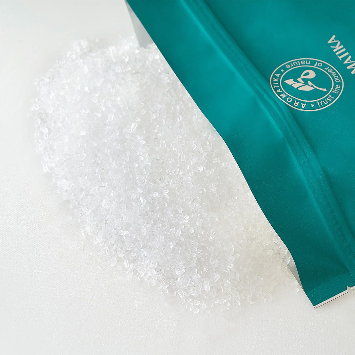 AROMATIKA Epsom Bath Salt with Peppermint Essential Oil 3000g, Pure Magnesium Sulphate Crystals - Image 3