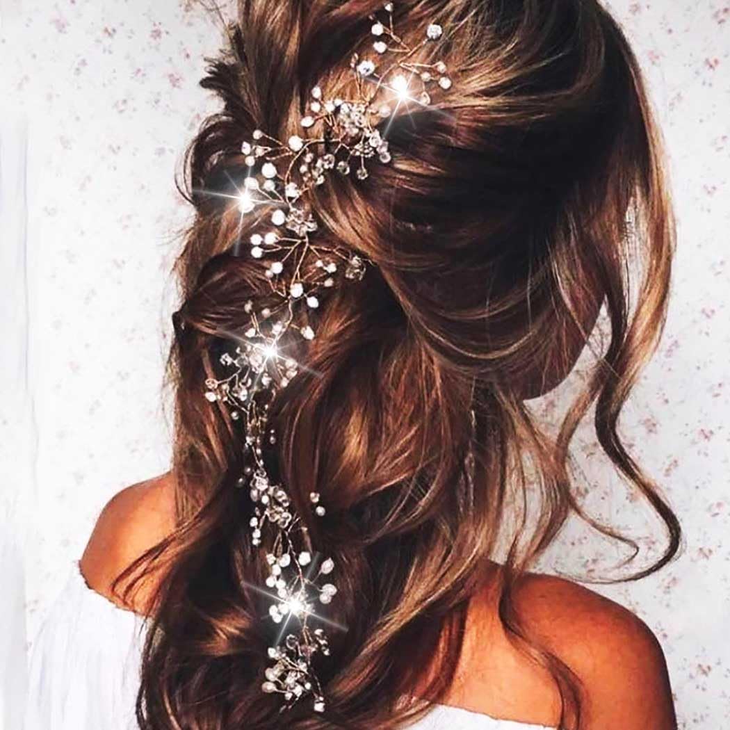 1 diadema con pettine, corona di strass, gioielli per capelli, fasce per capelli, per ragazze, moda principessa – acquista a prezzi convenienti sul marketplace