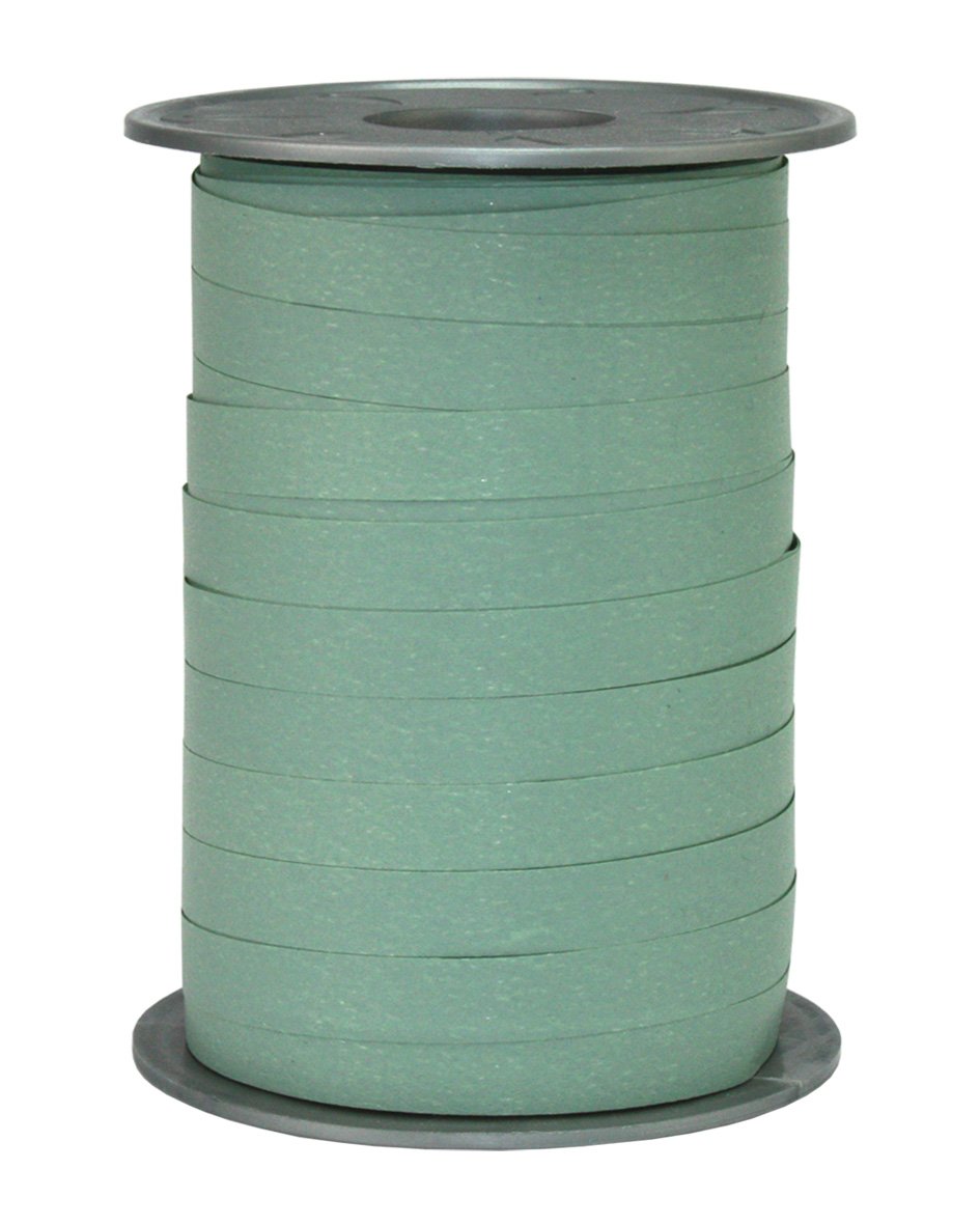 PRÄSENT - OPAK Curling Ribbon Old Green 10 mm width, 200 m length