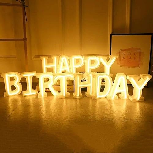 Miniatura 6 de GUOCHENG Letras de neón LED Carpa de luz alfabeto letrero de neón decorativo luces para el hogar boda Navidad cumpleaños fiesta tienda K