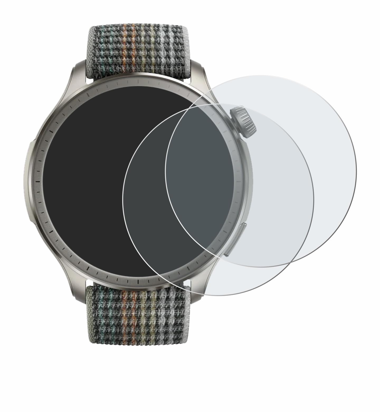 brotect Pellicola Vetro Opaca per Huami Amazfit Balance Protezione Schermo [ Anti-Riflesso, Durezza 9H