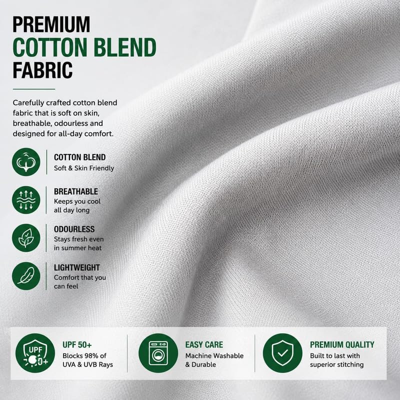 Image of D-EARTH Premium Sun + Air pollution Protection Jacket for Men