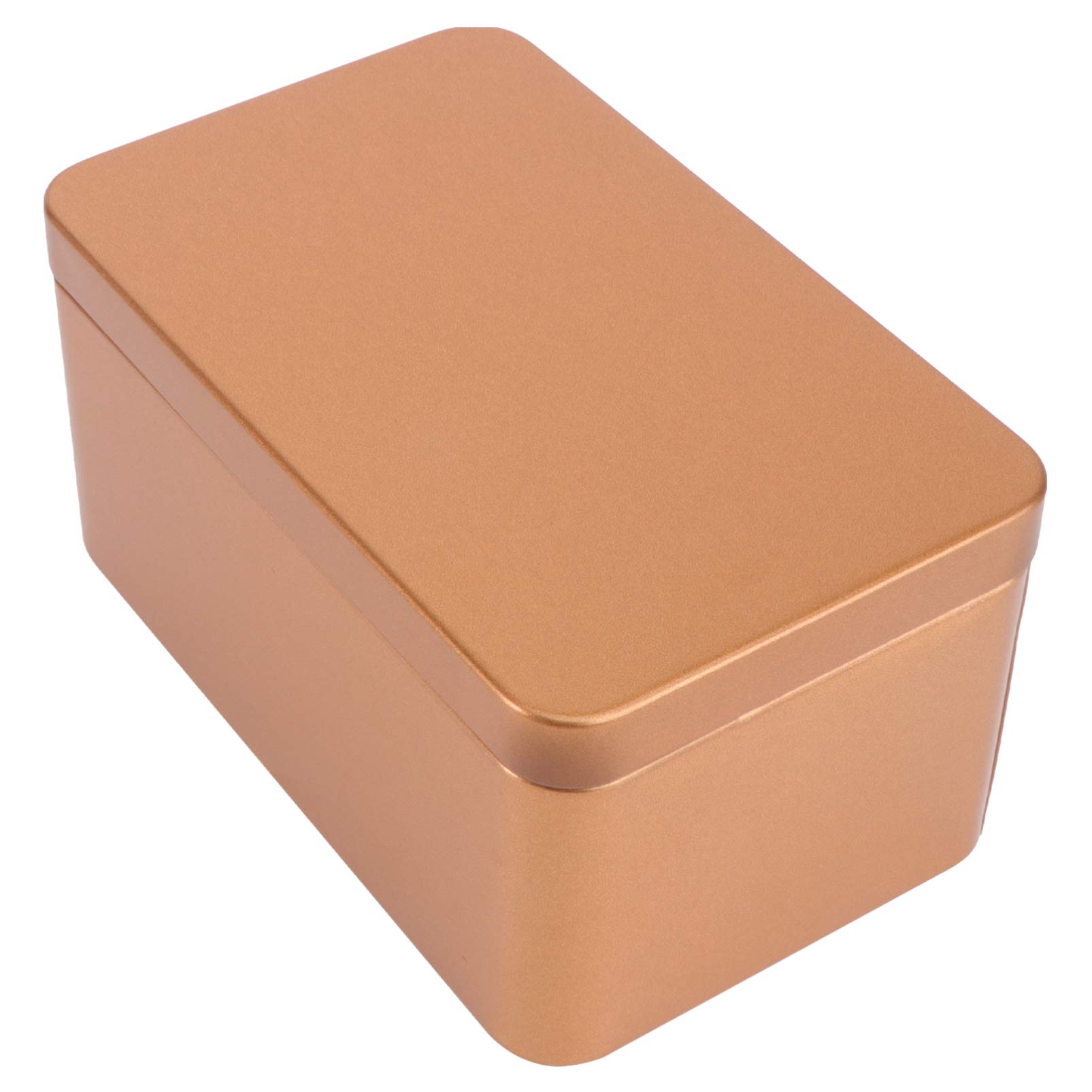 Boîte De Rangement Rectangulaire En Fer Blanc 13x8x6 Cm - Parfaite Pour Thé, Bonbons Ou Petits Objets - 10