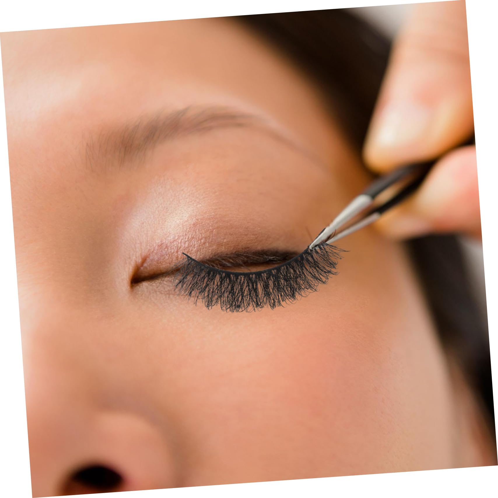 Healeved 50paia Extension Per Mano Voluminose e False Per Look Cat Eye Occasione