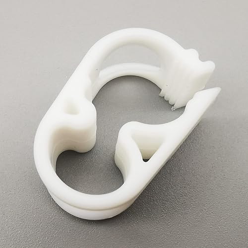 Abrazaderas de tubo de plástico, abrazadera de tubo ajustable, resistente a altas temperaturas, válvula de pellizco de laboratorio