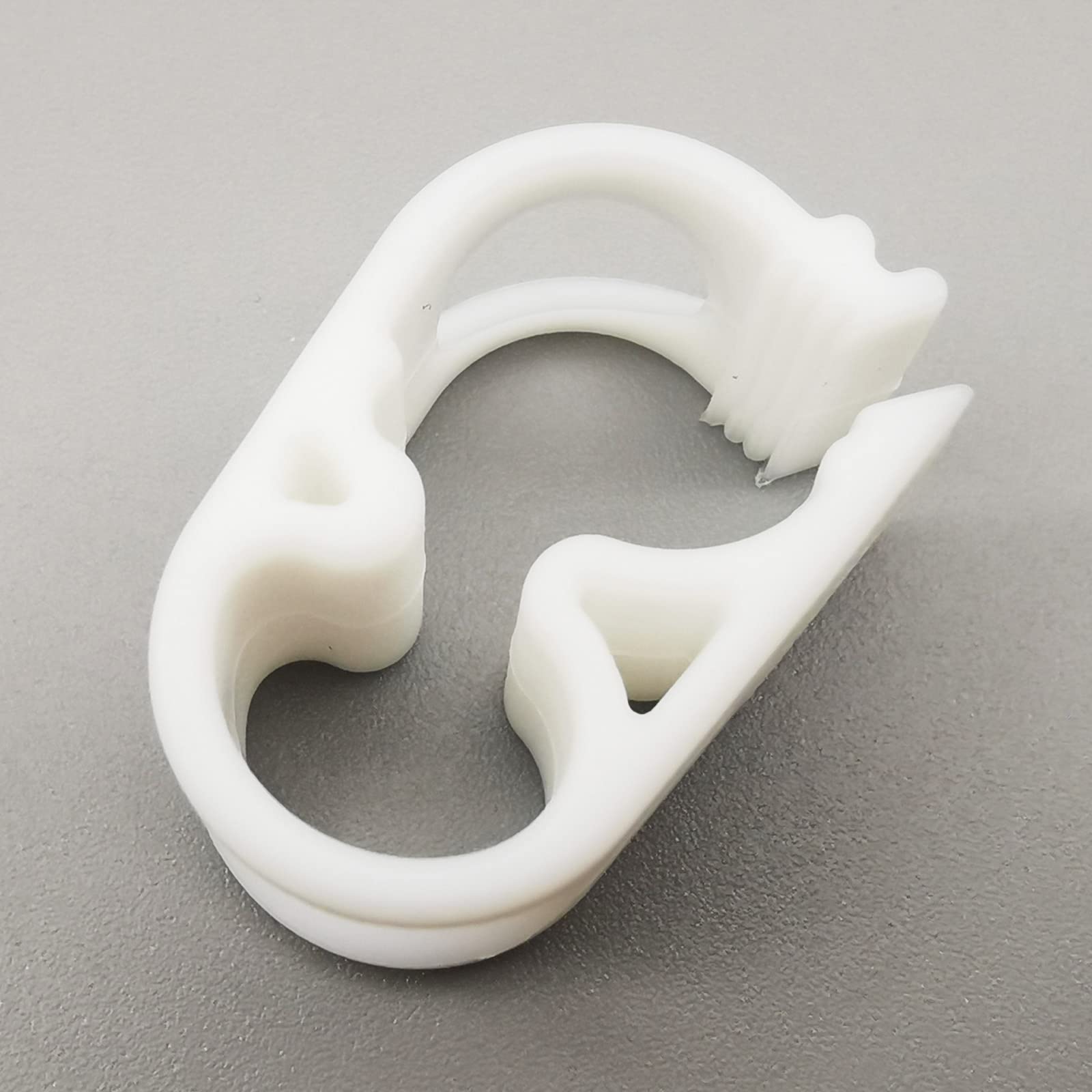 50PCS Plastic Tubing Clamps Adjustable Tube Clamp High Temperature Resistant Flow Control Hose Clip Laboratory Pinch Valve