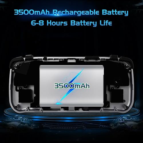 Miniatura 5 de UNICO Reproductor de bolsillo para juegos con 40 juegos clásicos SNK preinstalados, consola de juegos de mano, batería recargable de 3500 mAh,