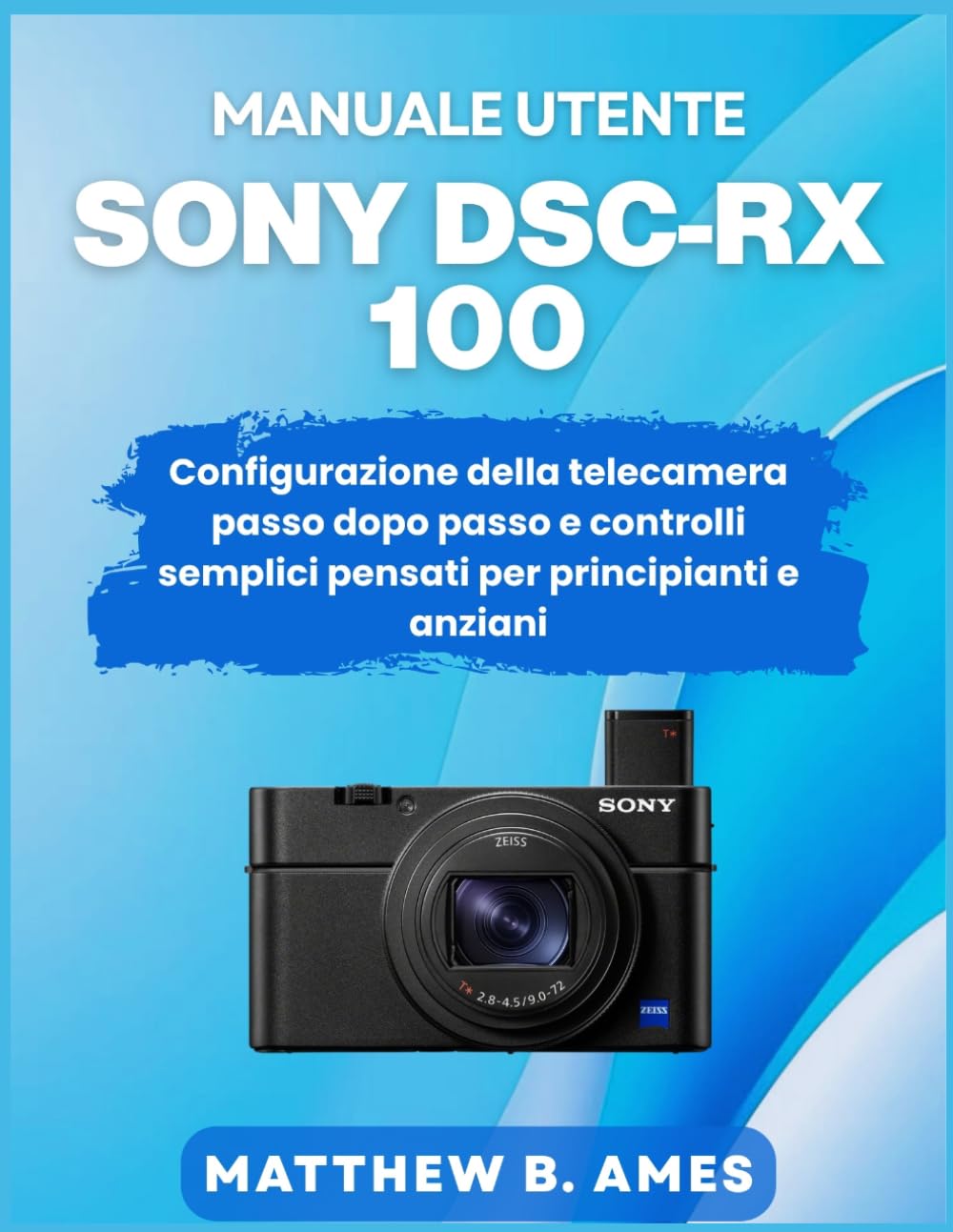 Manuale utente Sony DSC-RX 100: Configurazione della telecamera passo dopo passo e controlli semplici pensati per principianti e anziani