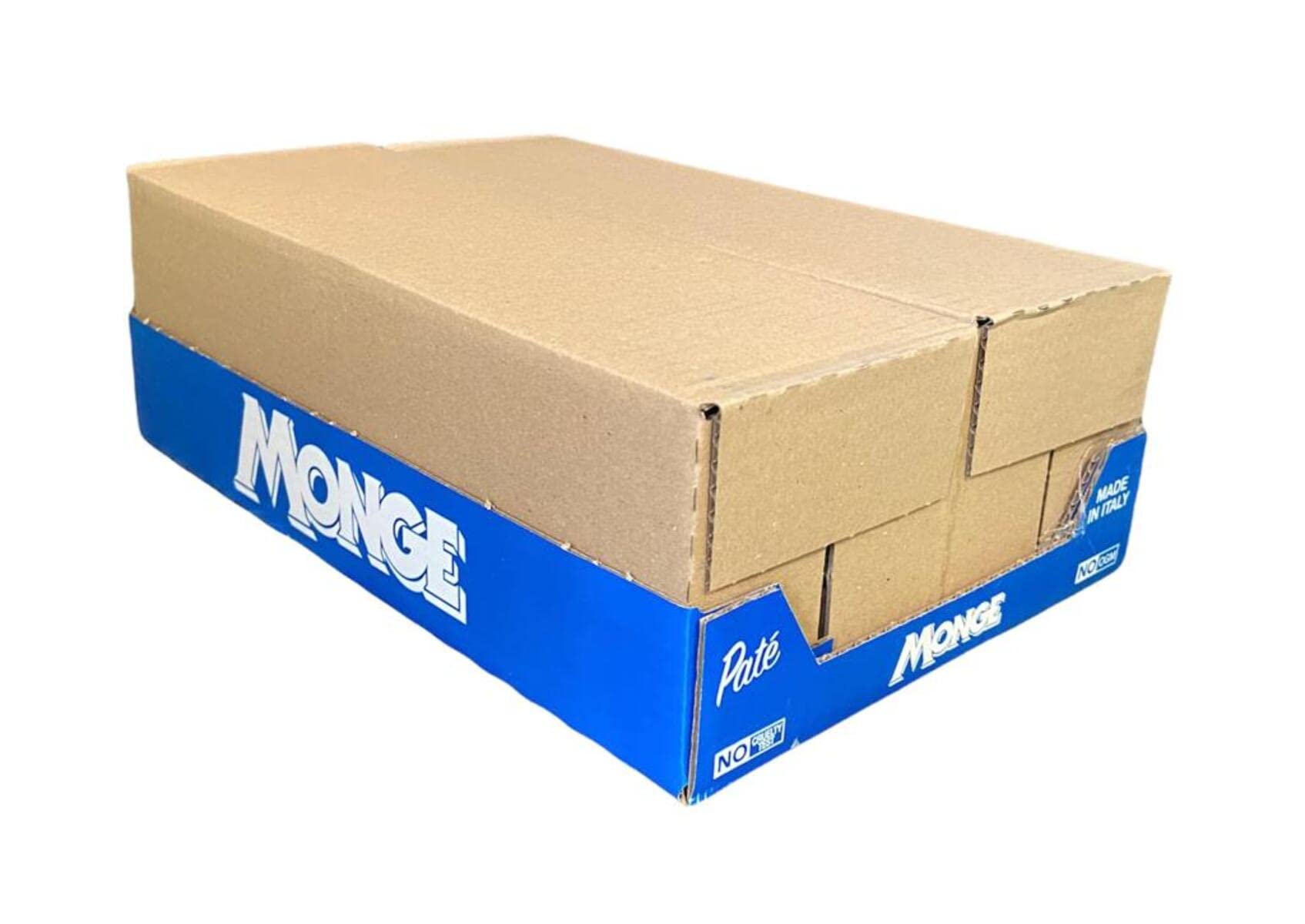 Monge Monoprotein Cibo umido per Cane solo Maiale, naturalmente senza coloranti, conservanti e zuccheri aggiunti. Confezione da 24 vaschette (1 = 150gr.)
