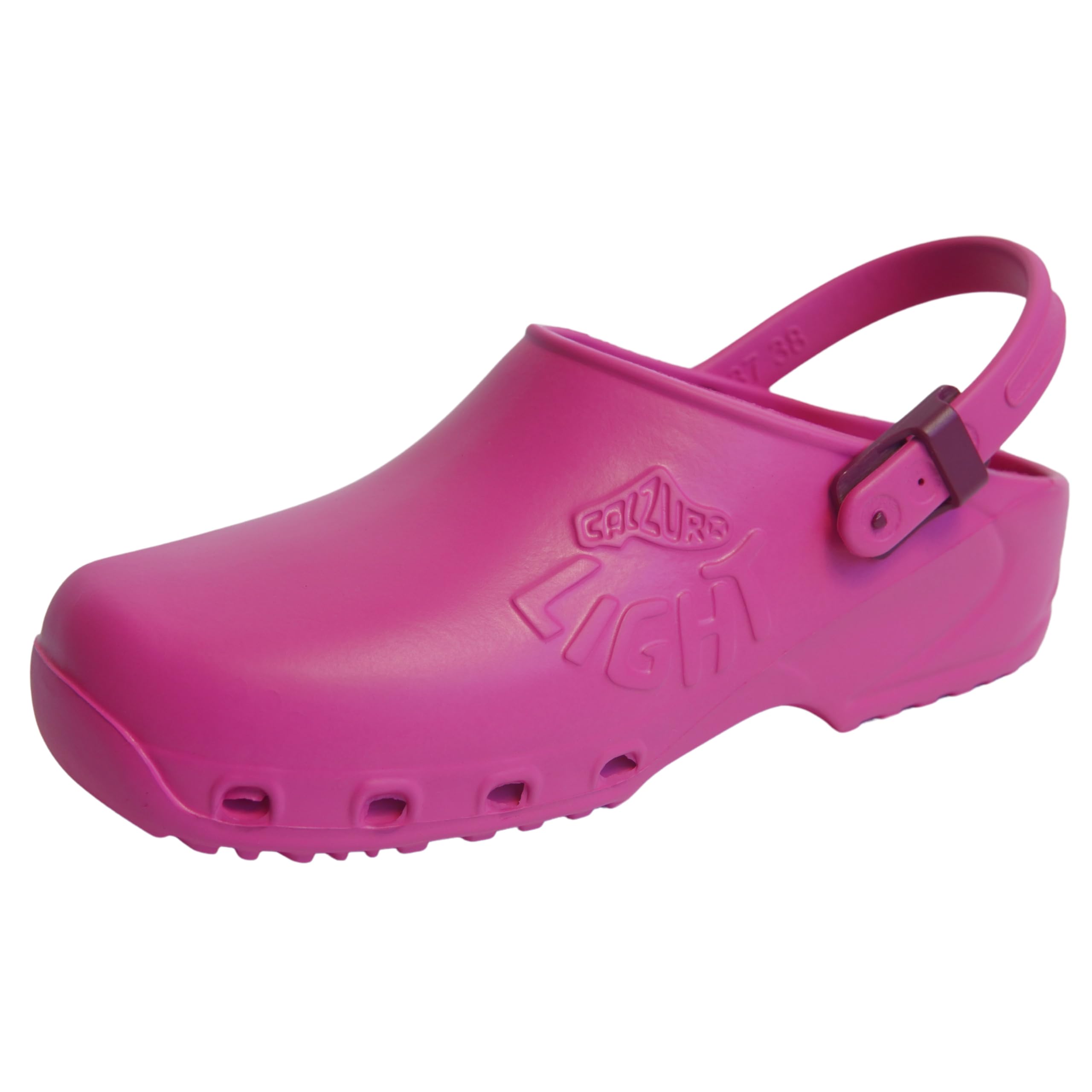 Lights Clogs - Italian Made Lightweight Work Shoes for Professionals - EVA Non Slip Clogs for Kitchen, Hospital, Garden, Restaurant - Machine Washable Side Ventilation - Men & Women