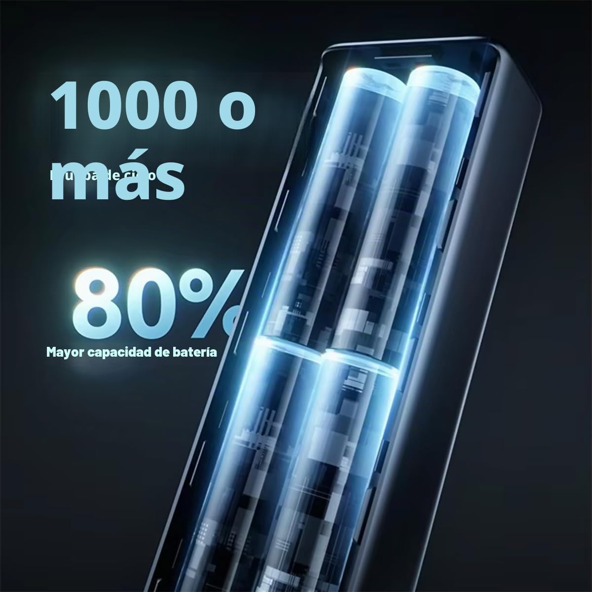 PowerBank 20.000 mAH y 100W Klack, Cargador, Batería Externa de Carga Súper Rápida, Ideal para Alimentar Dispositivos Que requieran Alta Velocidad de Carga como portátiles ó teléfonos.