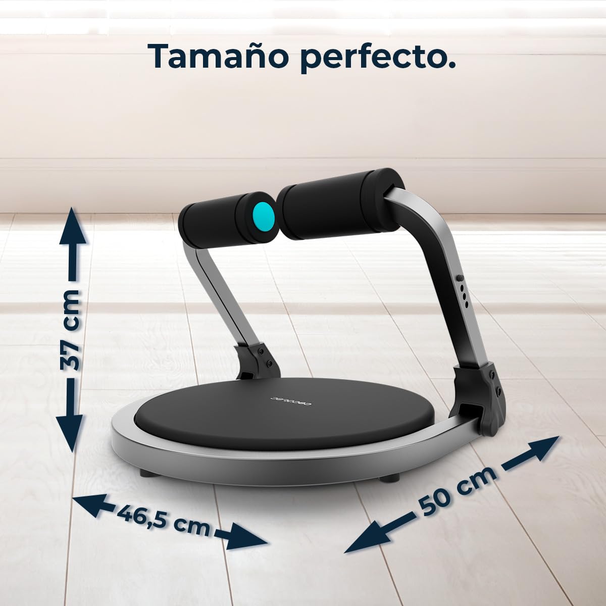 Cecotec Plataforma Multiejercicios Drumfit MultiTrain 6000. 6 Tipos de Ejercicios en 1 Plataforma, Sistema de Rebote Asistido, 4 Niveles de Intensidad, Antideslizante y Resistente, Plegable