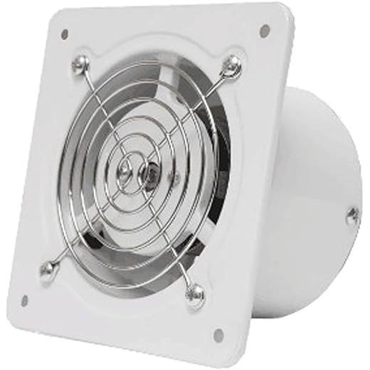 CALANDIS 4 Exhaust Fan 20W Square Blower Wall Mounted for W