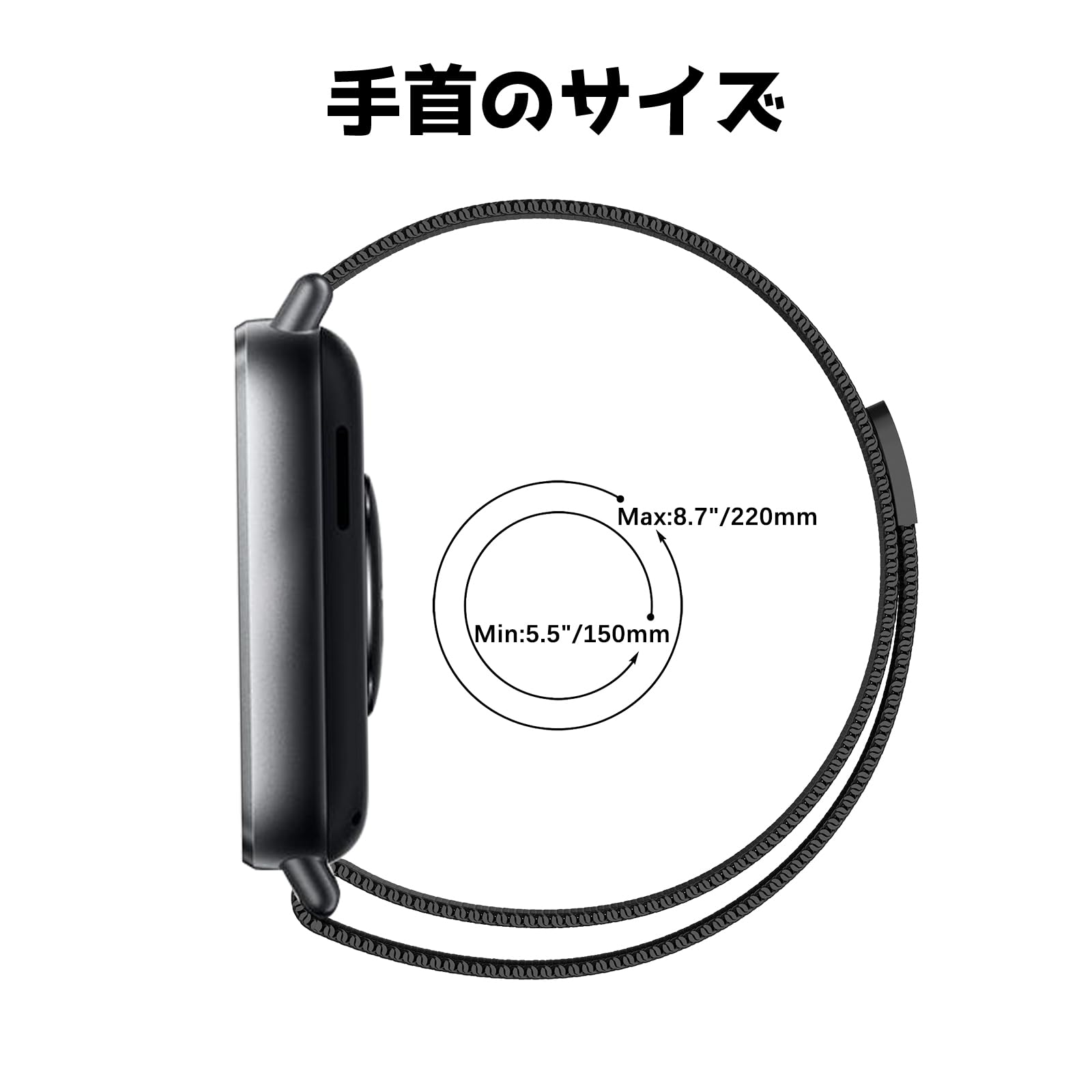 Amazon.co.jp: [AiMaoo] バンド Xiaomi Smart Band 9 Pro/8 Pro
