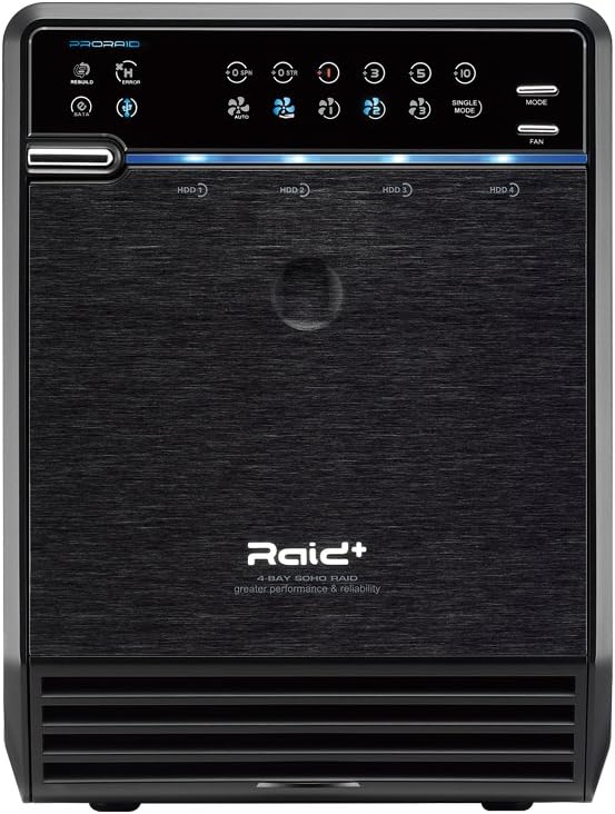 Mediasonic HFR2-SU3S2 ProRaid 4 Bay External Hard Drive Enclosure - USB 3.0 & eSATA