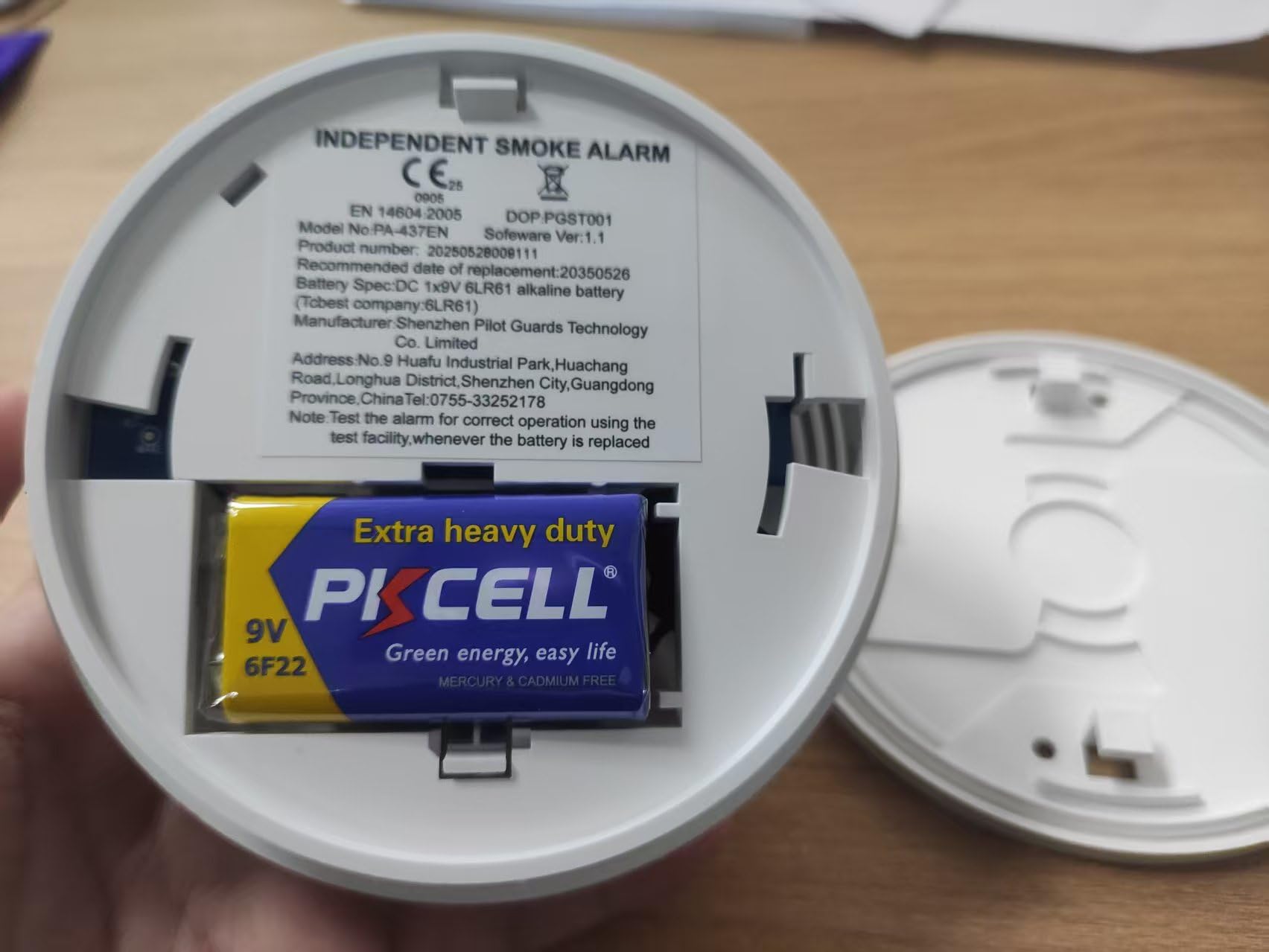 WiFi Rauchmelder mit App-Benachrichtigung, 10-Jahre Batterie, Vernetzbar, Geprüft nach DIN EN 14604, Optischer Rauchwarnmelder für Smart Home, Einfache Installation,3 PCS