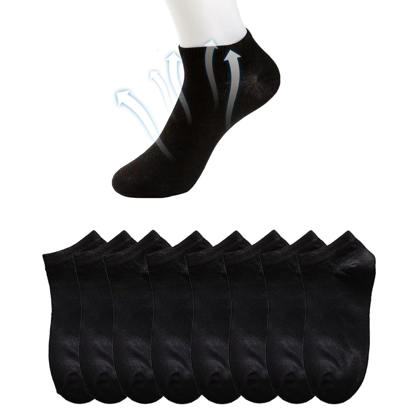 Chaussettes Basses en Coton anti-glissement et sans couture gênante pour pieds sensibles