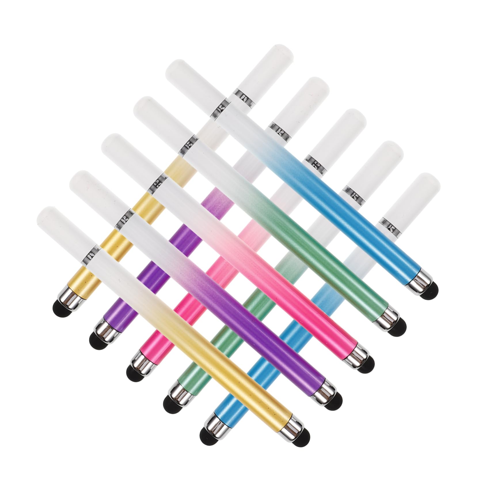 jojofuny 40pezzi Stylus Capacitiva Per Tablet e Smartphone Pennini Per e Scrittura Colori Compatibile Schermi Touch