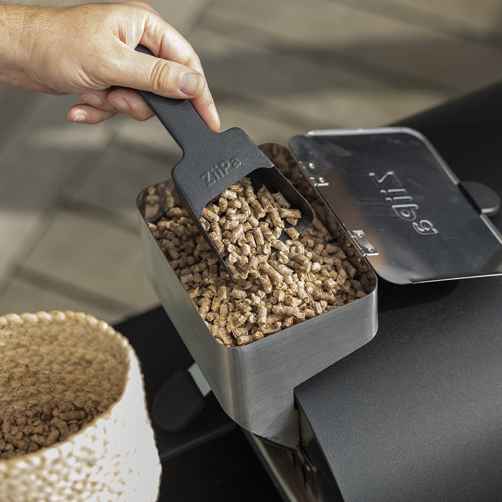 ZiiPa • Distributeur de Pellets • Donato • Adapté à Nos Fours Piana Pellets • Cuisson en Continue • Approvisionnement Constant • 45 Min d'Autonomie