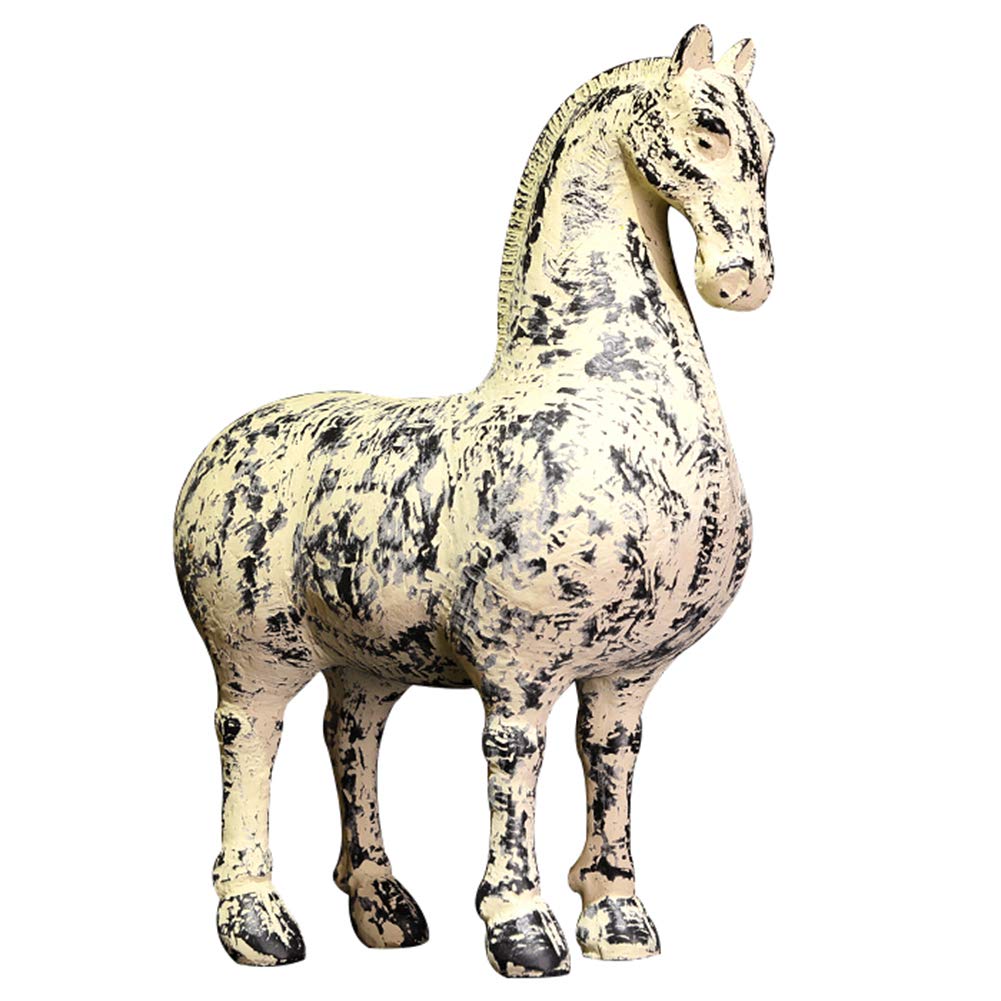 Statue de cheval antique en résine le cadeau de décoration idéal