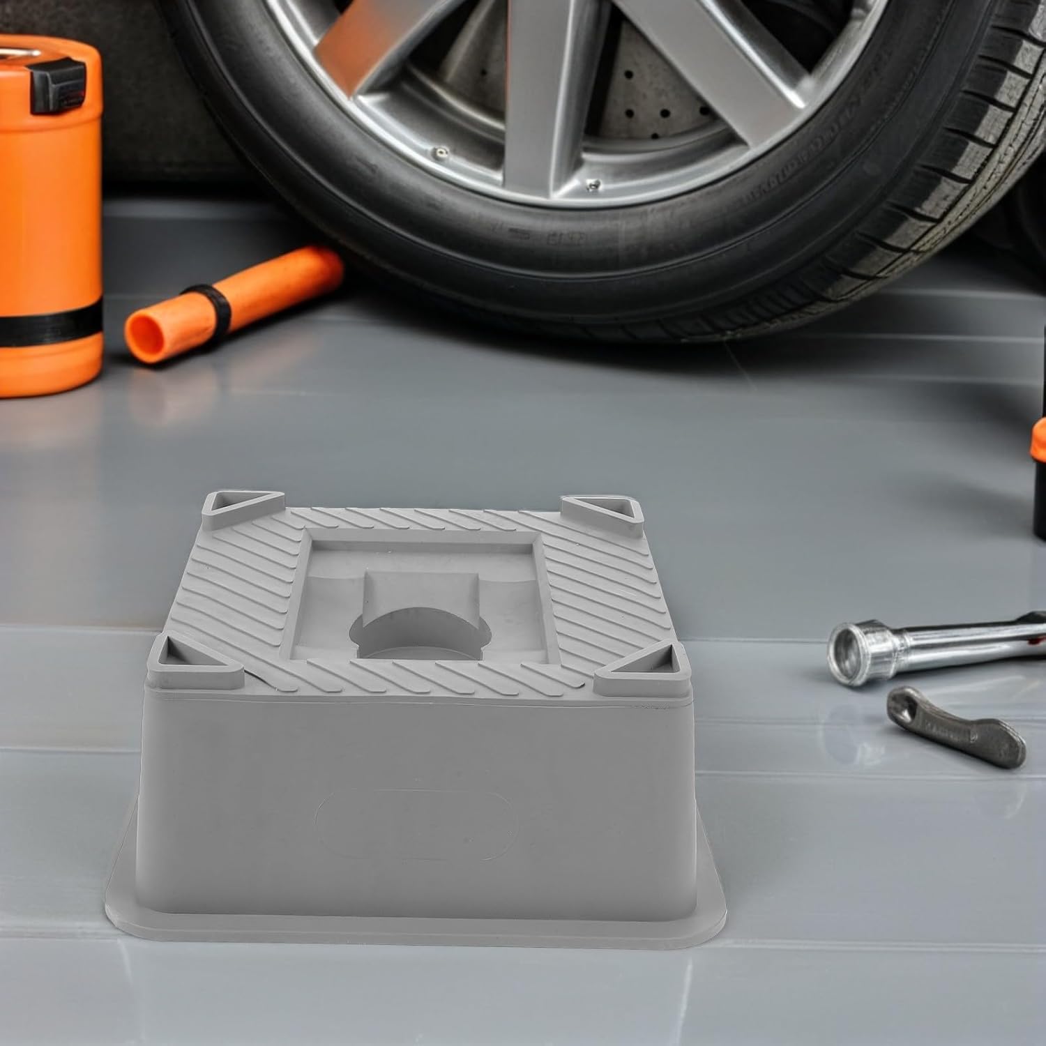 GALPADA Heavy Duty Rv Leveling Blocks and Jack Pads, Sturdy Plastic Trailer Stabilizer Blocks for Camper Travel Trailers, Rv Balance and Jack Foot Support Pads for Outdoor Use