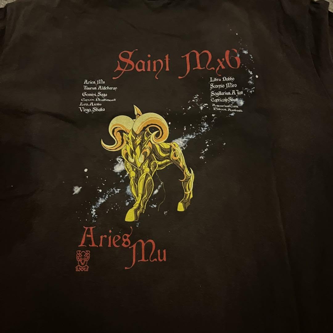 セントマイケル　聖闘士星矢　Tシャツ　国内正規品　極美品　Lサイズ Amazon.co.jp: セントマイケル 聖闘士星矢 Tシャツ Lサイズ