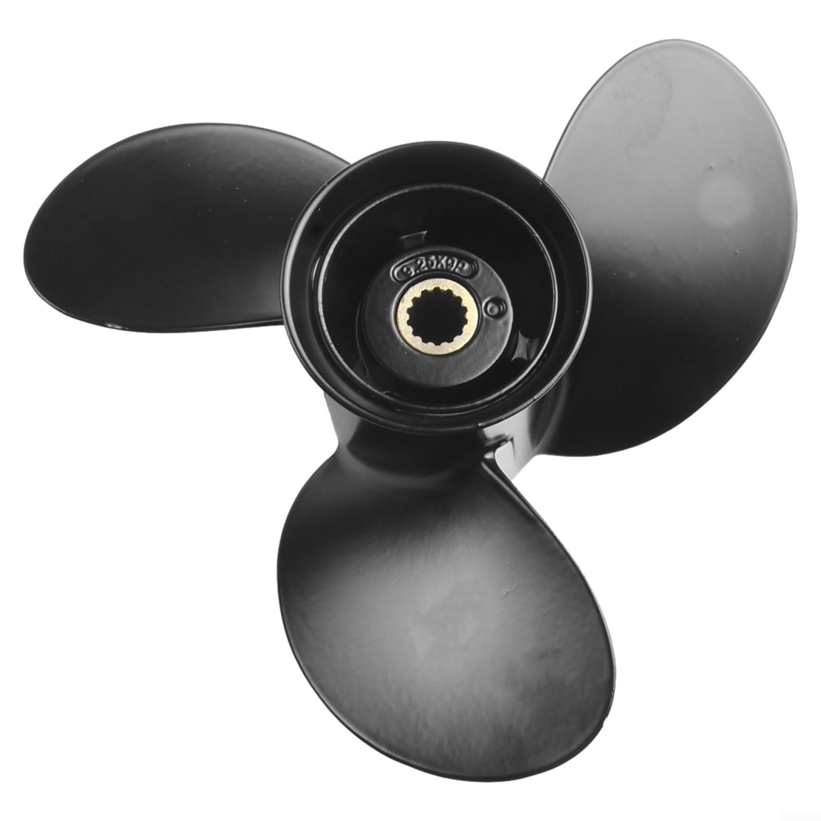 Elica per barche in alluminio 9-1/4x9 14-Spline 3-Blade per fuoribordo Mercury 9.9-20HP sostituisce 36264-1010M 3BAB645180