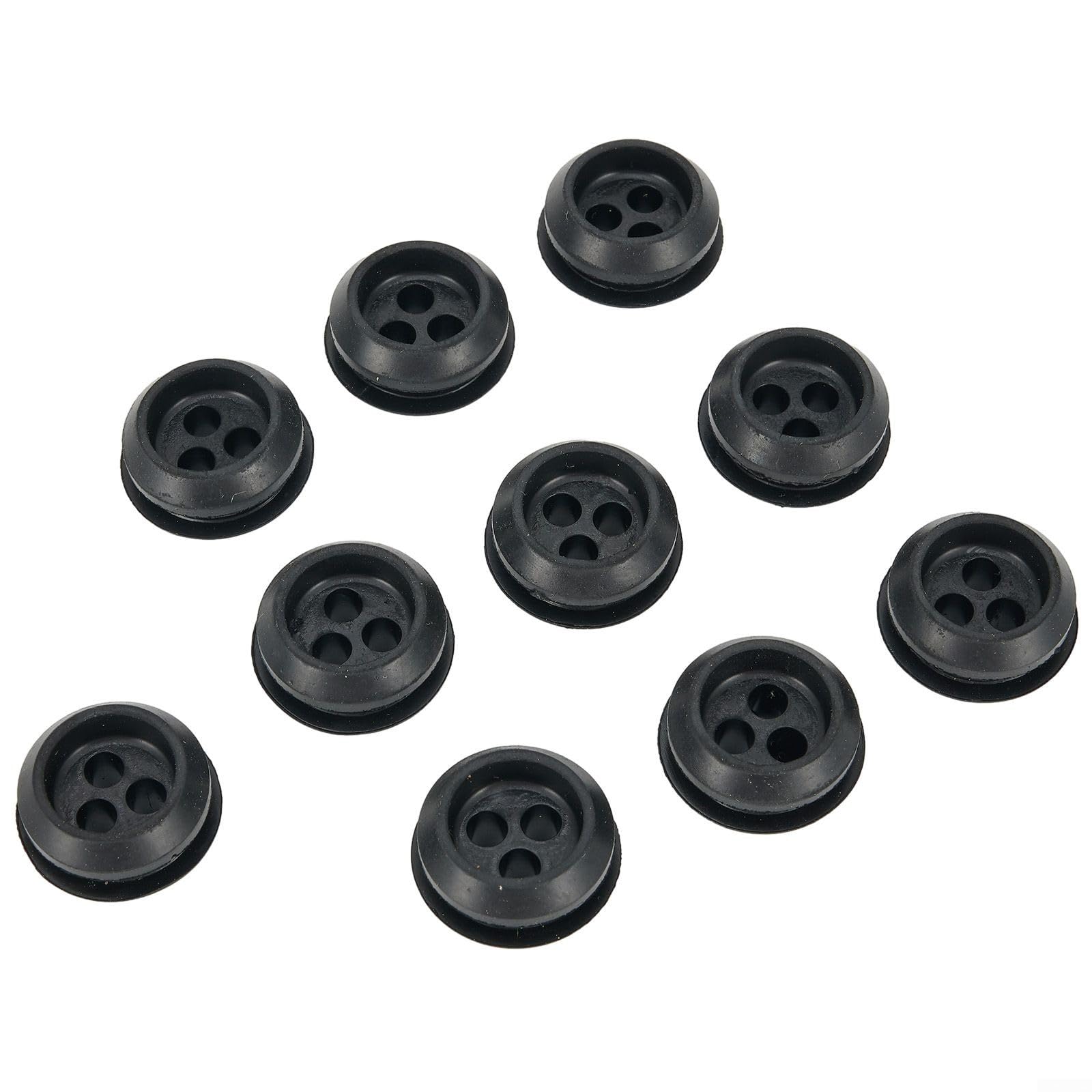3-Hole Rubber Fuel Tank Grommet for Echo GT Trimmer Blower for edger Parts Replaces V137000030 13211546730 Easy Installation