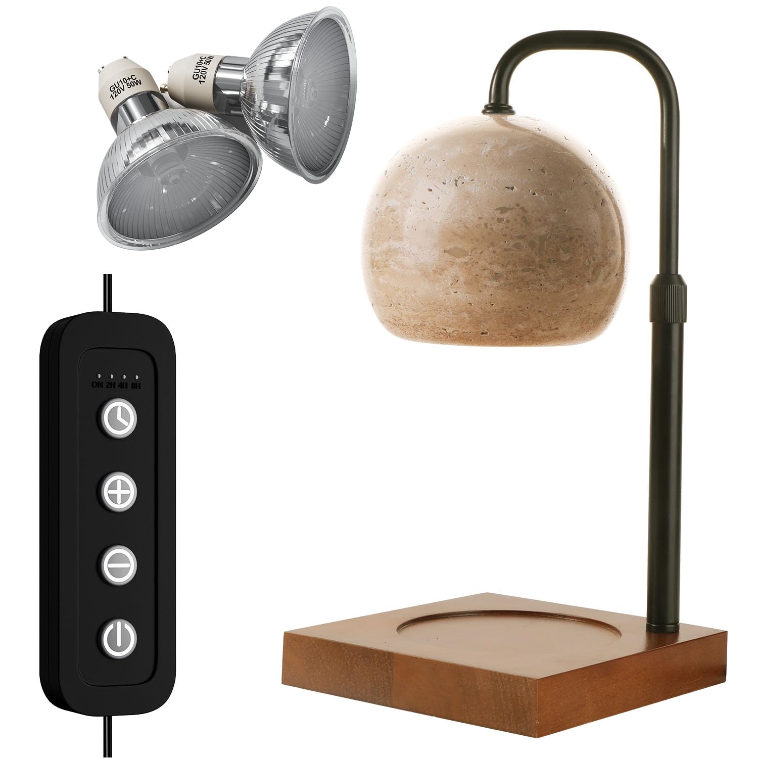 VANCE HOME Candle Warming Lamp with 2 Bulbs Gifts for Mom