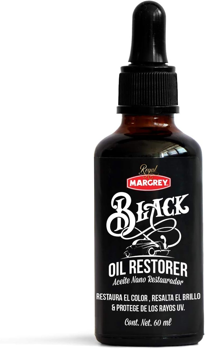 Margrey's Oil Restorer Black 50 ml - rejuvenate black surfaces