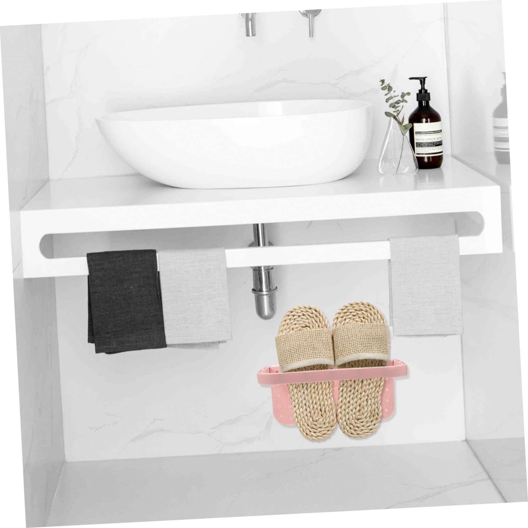 Cabilock Organisateur de Chaussures Pliable Mural 4 Pièces en Plastique pour Maison, Support Suspendu pour Sneakers et Chaussures D'garçon et Filles, Rangement Pratique et Gain de Place