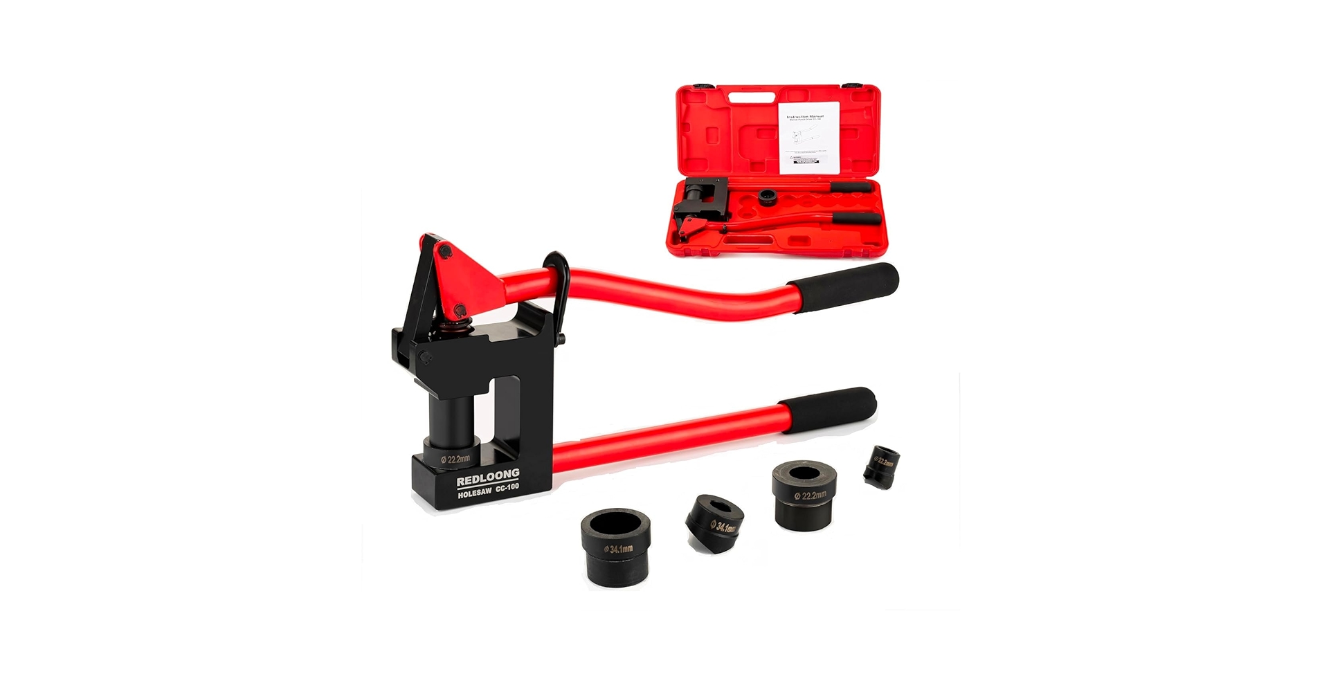 スクアド SKS-ST73UL/L-AJING Veal Contact REDLOONG Manual Lever Sheet Metal Stud Punch 20GA with (7/8