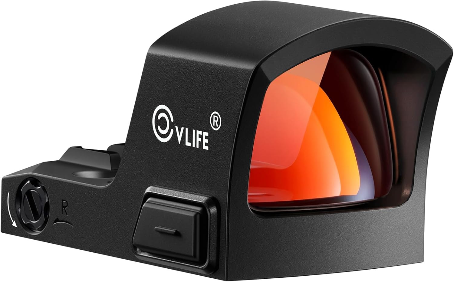 CVLIFE WildHawk 5000G Shockproof, 0.26" Ultra Thin Deck for Compact Pistol, 2MOA & 36MOA /3MOA Handgun Red Dot,Pistol Optic for RMS/RMSC, Motion Awake Red Dot, with Adapter for RMR/MOS/Picatinny.