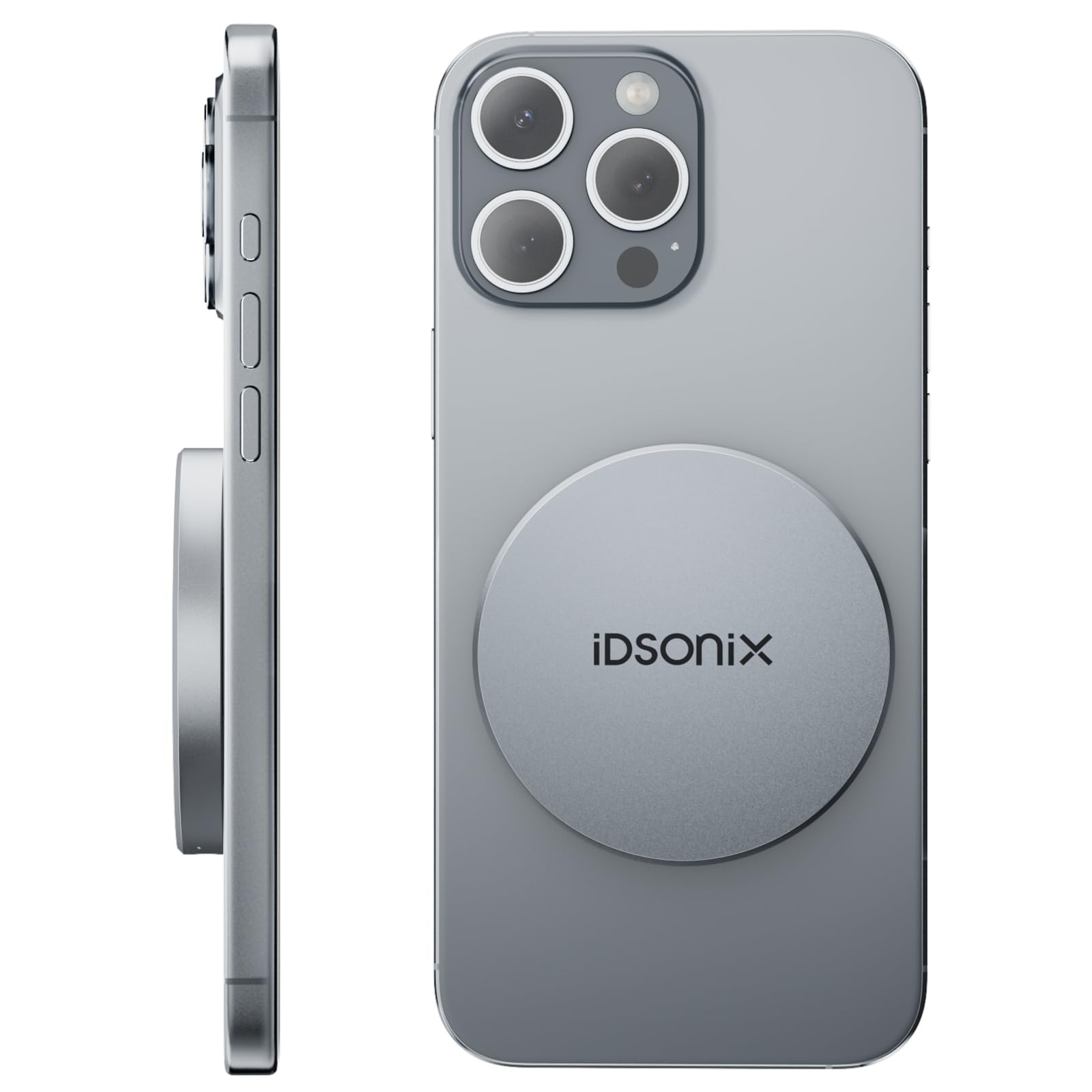 iDsonix SSD portatile magnetico da 2 TB per iPhone, unità a stato solido esterna fino a 4000 MB/s, supporta ProRes HDR Record e Store, compatibile con tablet, laptop, fotocamera, iPhone 15 e superiori