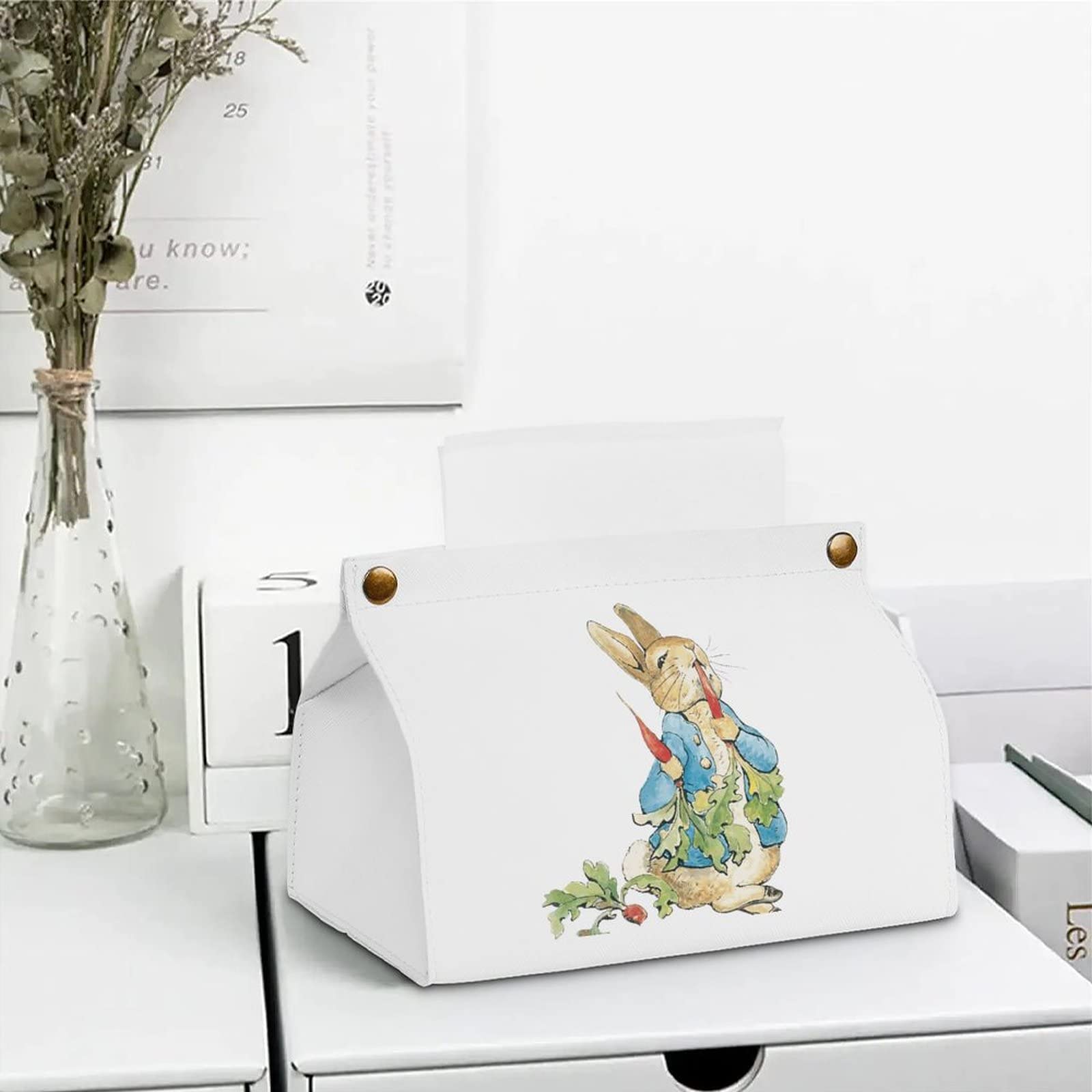 ○　ピーターラビットティッシュボックスカバー他 Amazon｜ティッシュケース おしゃれ PUレザー ピーターラビット